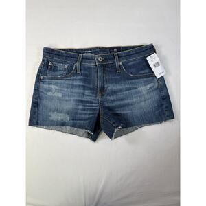 NWT $178 AG Adriano Goldschmied The Bonnie Jean Shorts Denim SZ 27